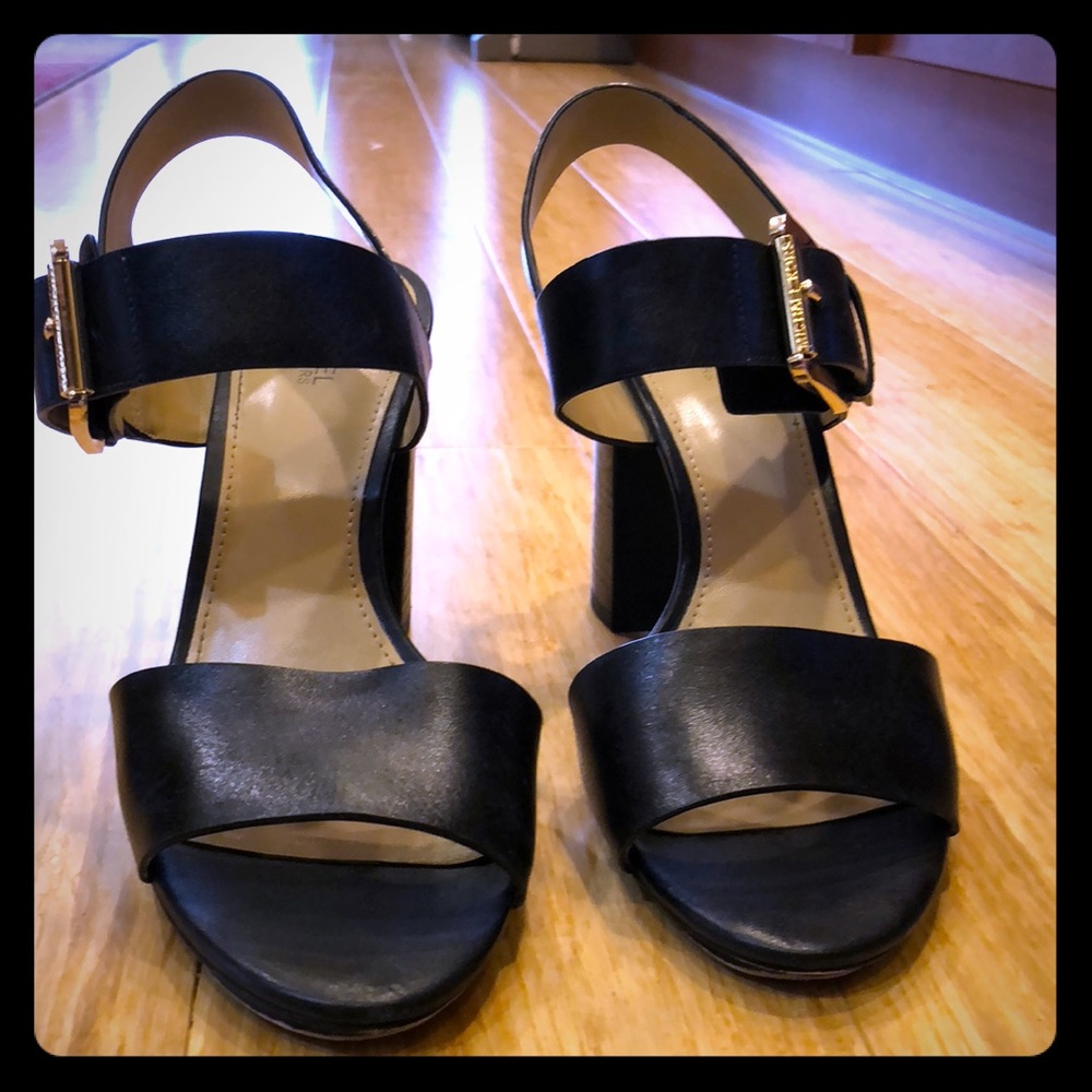 Michael Kors Black sandals/heels 8